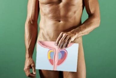 Prostata mit Prostatitis verändern